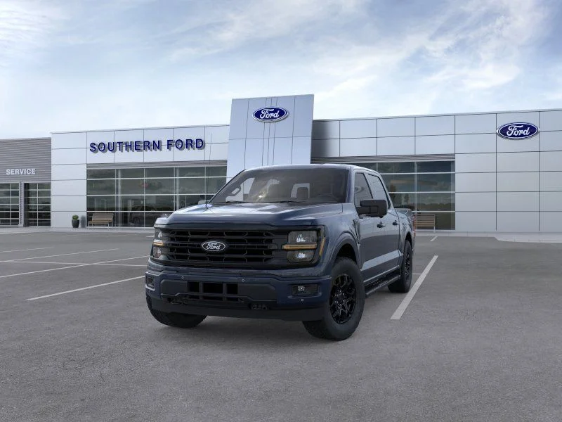 New 2026 Antimatter Blue Metallic Ford XLT image 2