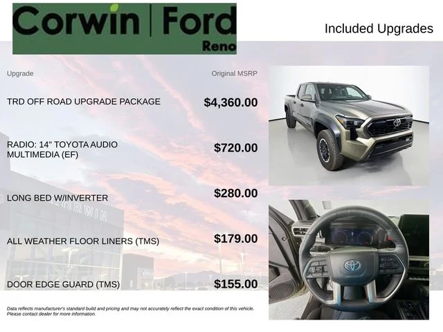 Used 2024 Bronze Oxide Toyota TRD Off-Road image 3
