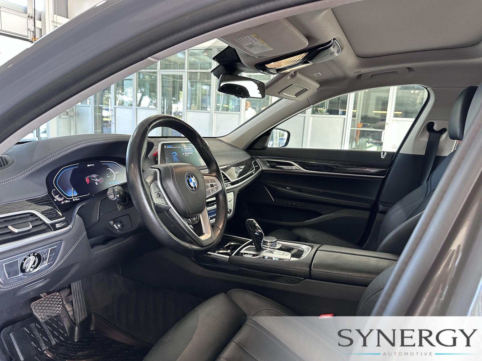 Used 2022 Bernina Grey Amber Effect Metallic BMW 745e xDrive image 25