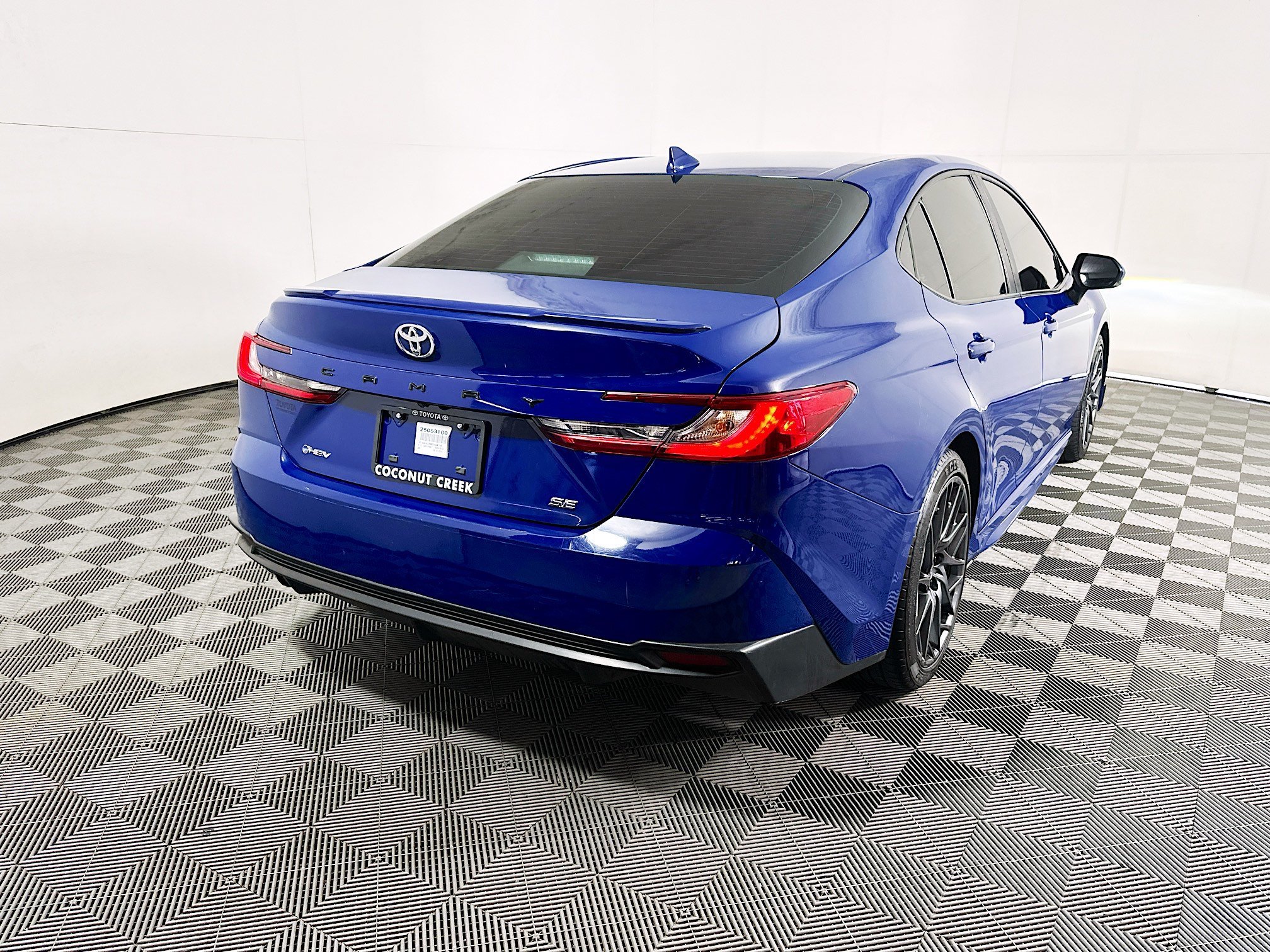 Used 2025 Blue Toyota SE image 3