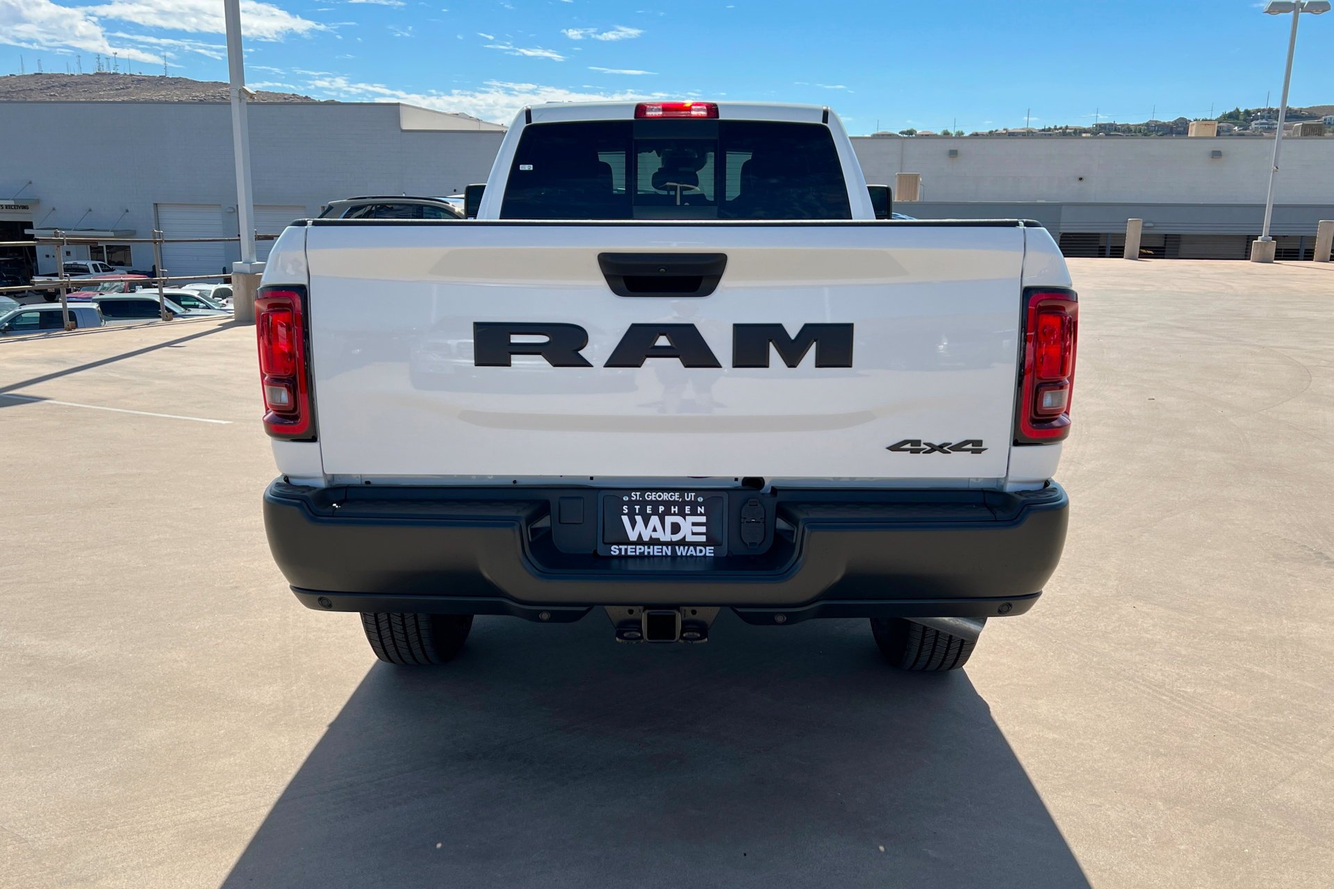 New 2027 Bright White Clear-Coat Exterior Paint RAM Tradesman image 5