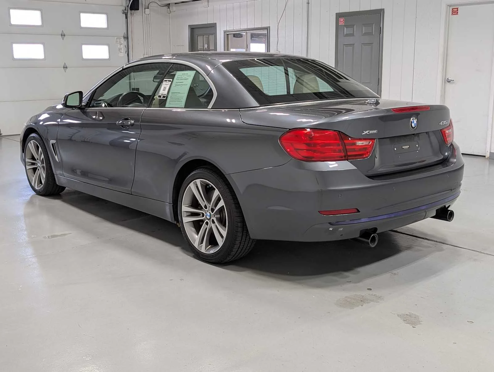 Used 2015 Mineral Gray Metallic BMW 435i xDrive image 9