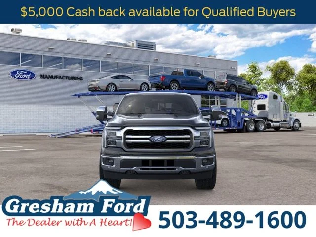 New 2026 Agate Black Metallic Ford Lariat image 6
