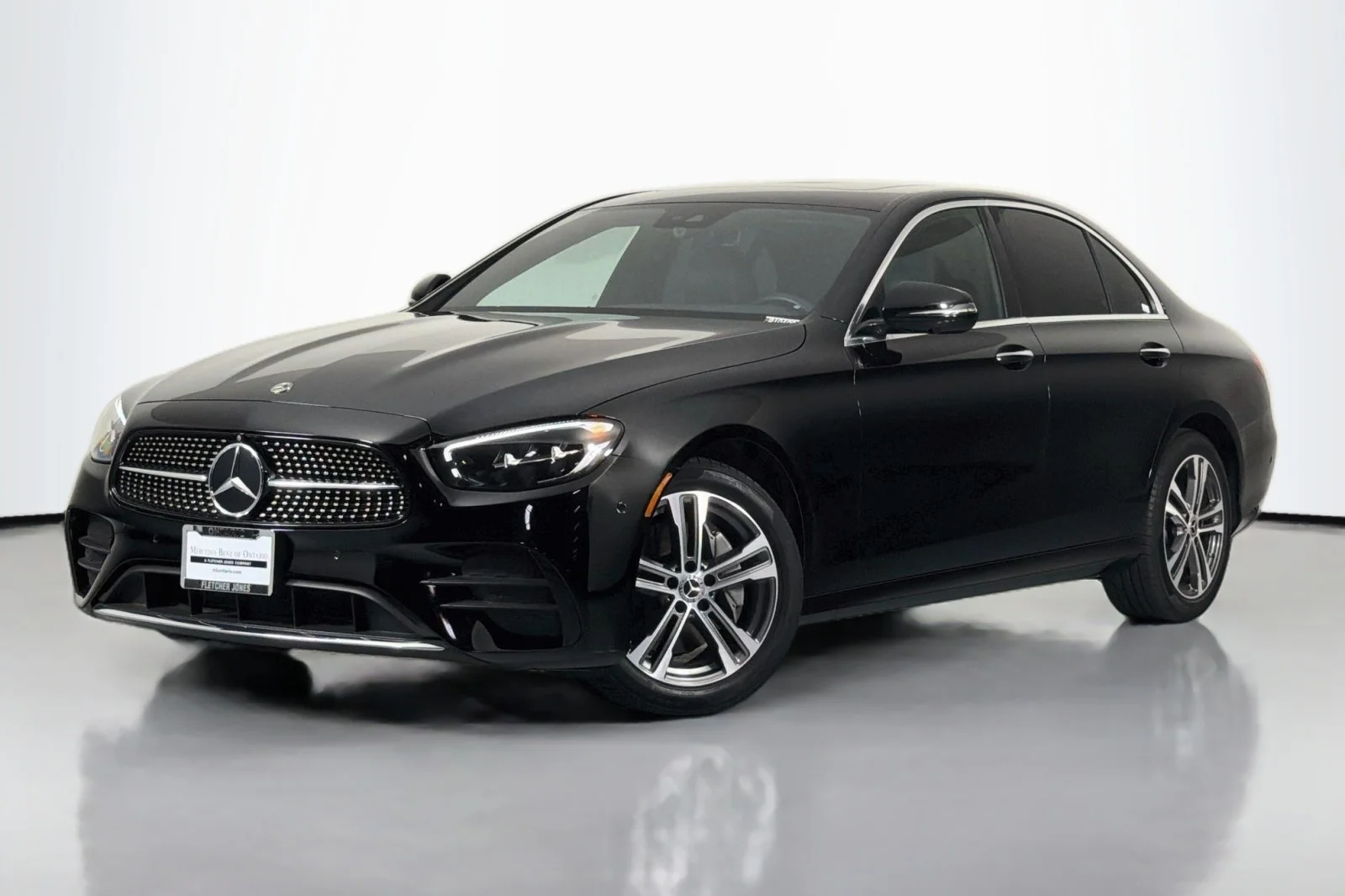 Certified Used 2023 Black Mercedes-Benz E 350 image 1