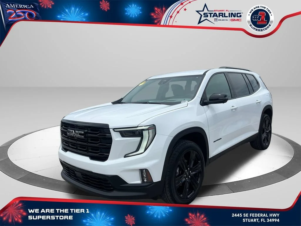 New 2026 Summit White GMC Elevation image 1