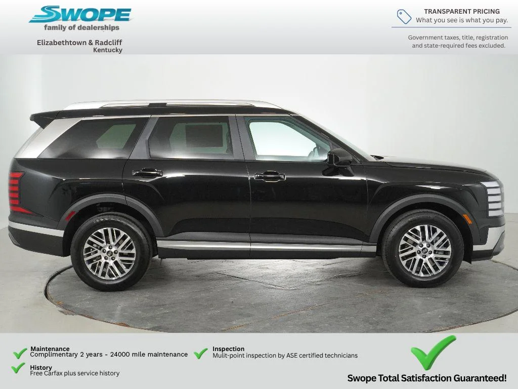 New 2026 Abyss Black Pearl Hyundai SEL 7P image 2