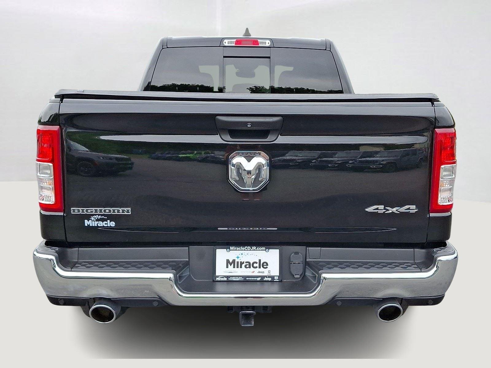 Used 2023 Diamond Black Crystal Pearlcoat Ram Big Horn image 6