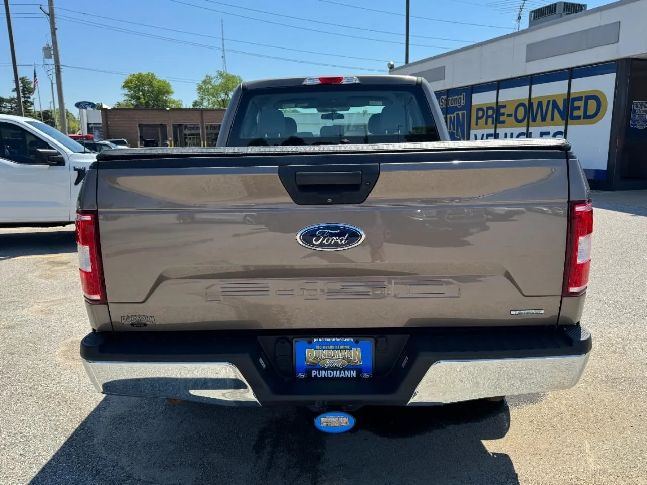 Used 2018 Stone Gray Ford 4WD SuperCab 6.5' Box image 4