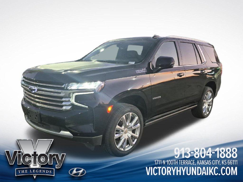 Used 2021 Black Chevrolet High Country image 1