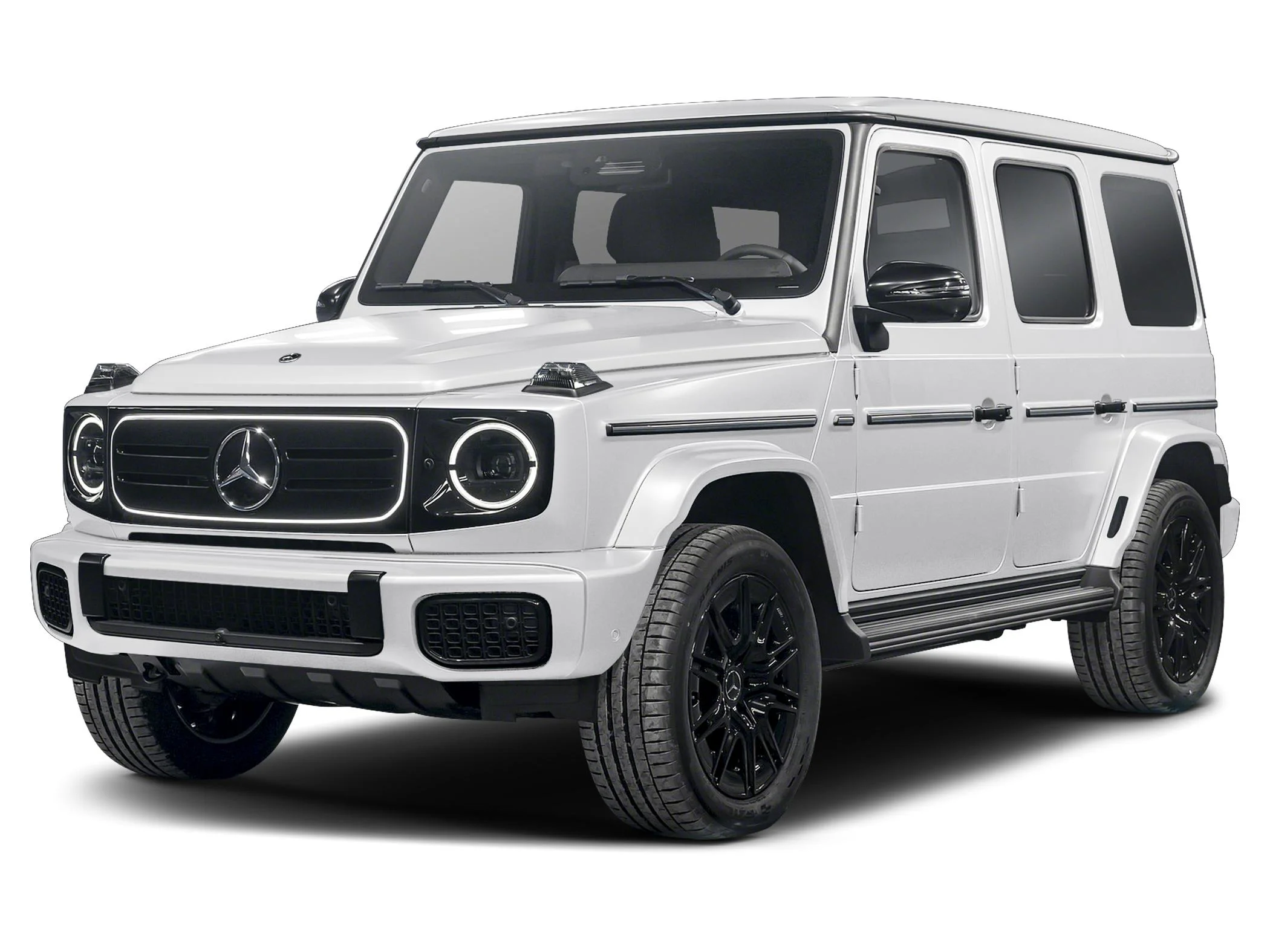 Used 2025 Manufaktur Moonlight White Magno Mercedes-Benz G 580e image 1