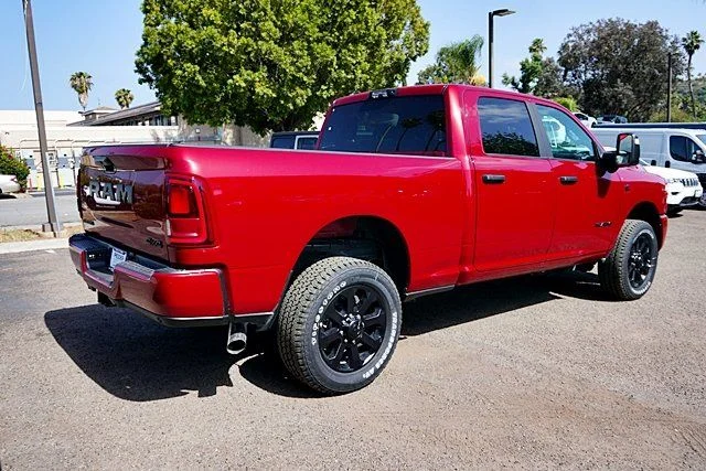 New 2026 Molten Red Pearl-Coat Exterior Paint RAM Big Horn image 9