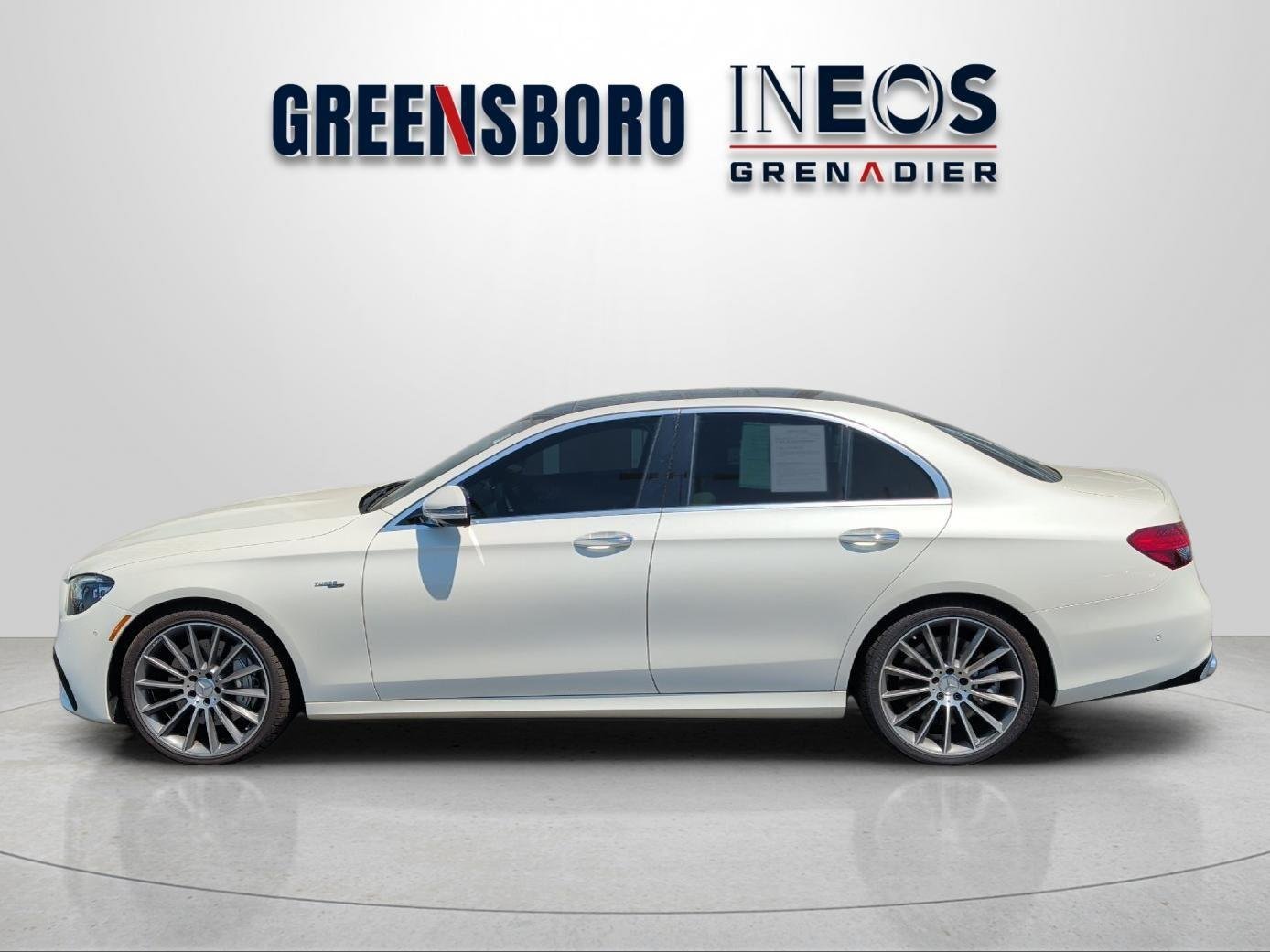 Used 2021 designo Diamond White Mercedes-Benz AMG® E 53 image 2