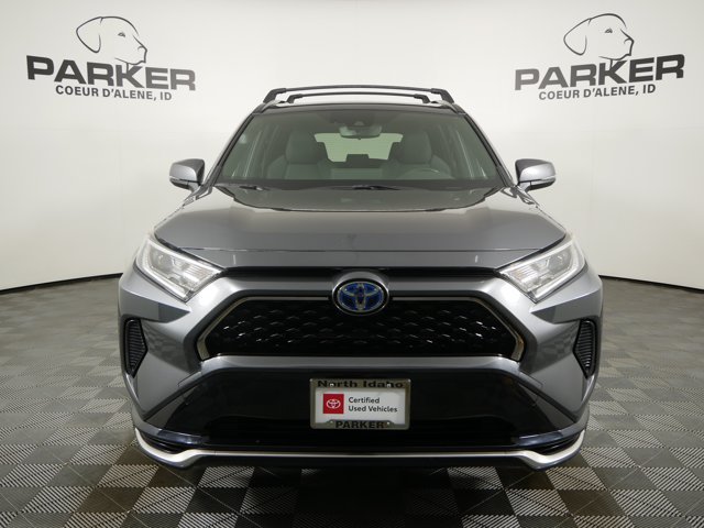 Certified Used 2021 Magnetic Gray Metallic Toyota SE image 3