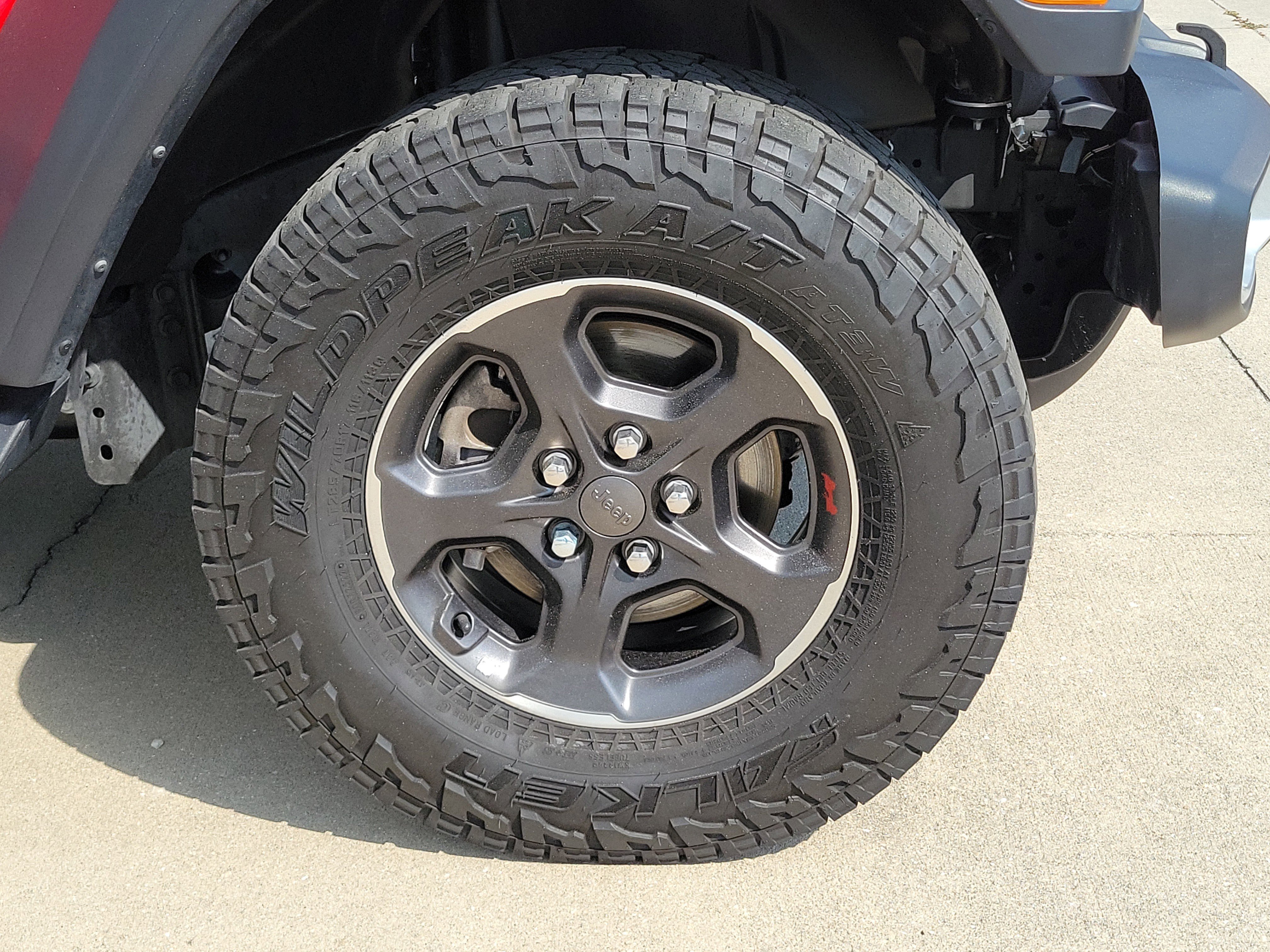 Used 2024 Firecracker Red Clearcoat Jeep Sport image 6