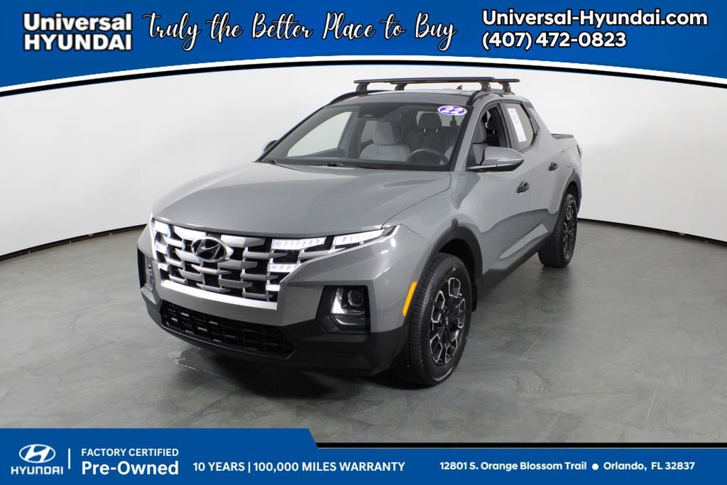 Certified Pre-Owned 2022 Hyundai Santa Cruz SEL 4D Crew Cab in