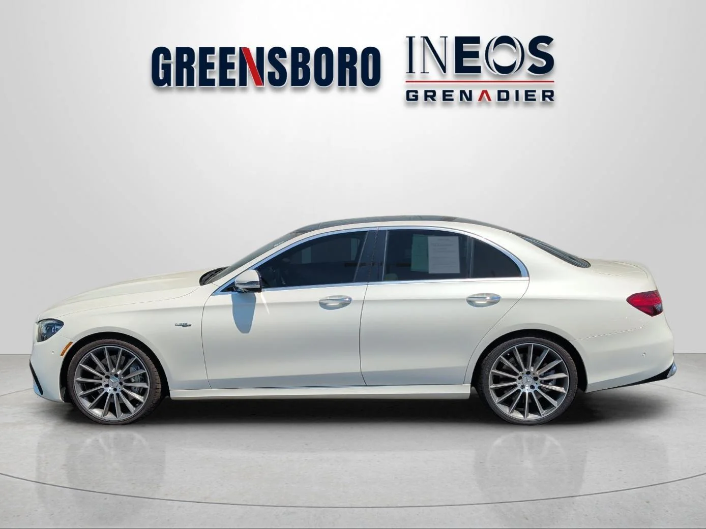 Used 2021 designo Diamond White Mercedes-Benz AMG® E 53 image 2