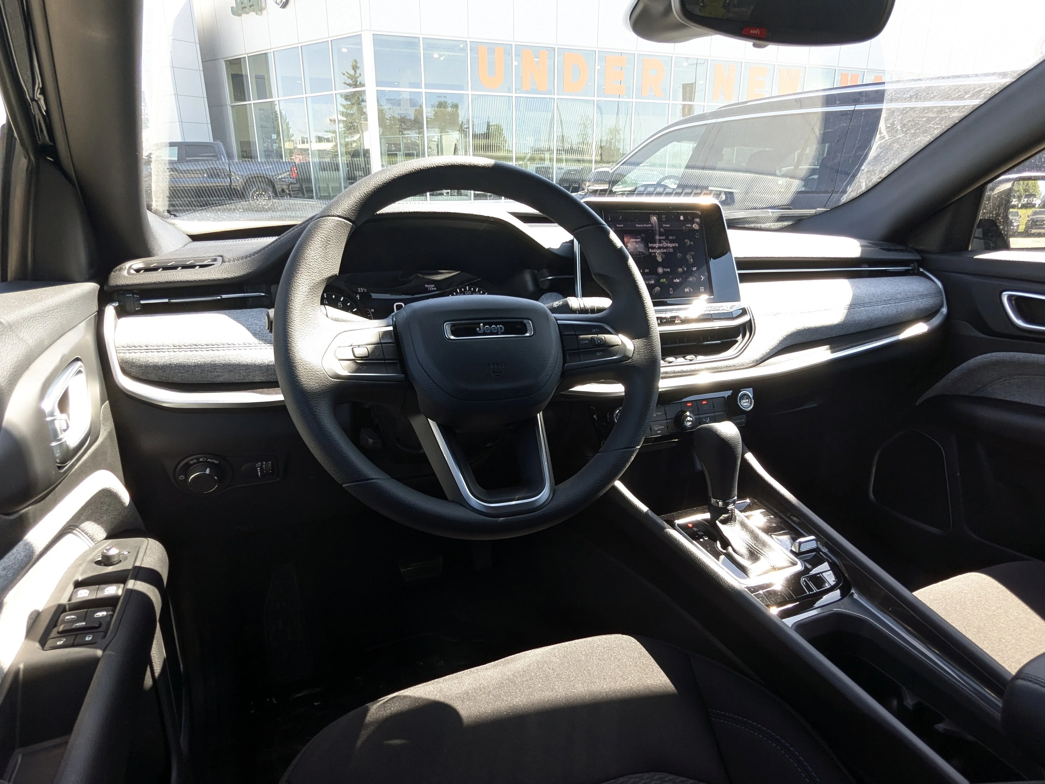 New 2025 Black Jeep Sport - - Forward Collision Warning - LED Head Lamps - Heated Seats and More! image 22