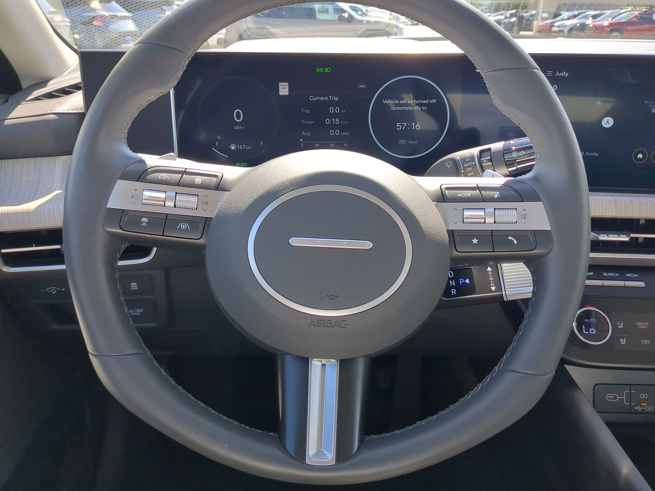 Certified Used 2025 Serenity White Hyundai Limited image 16