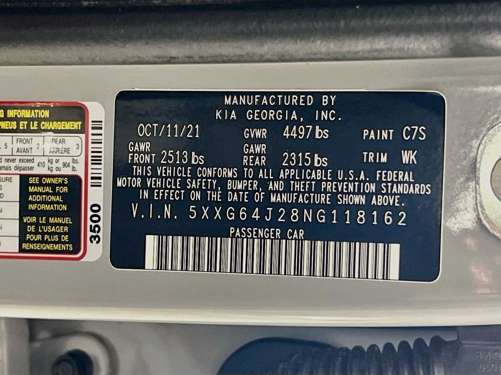 Used 2022 Wolf Gray Kia GT-Line image 33