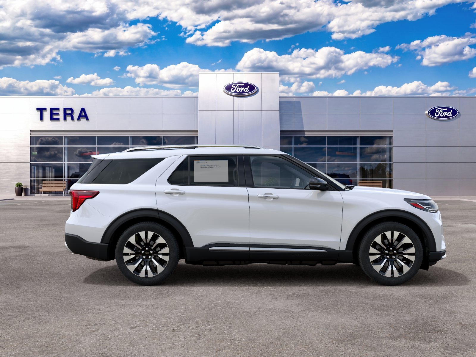 New 2027 Star White Metallic Tri-Coat Ford Platinum™ image 32
