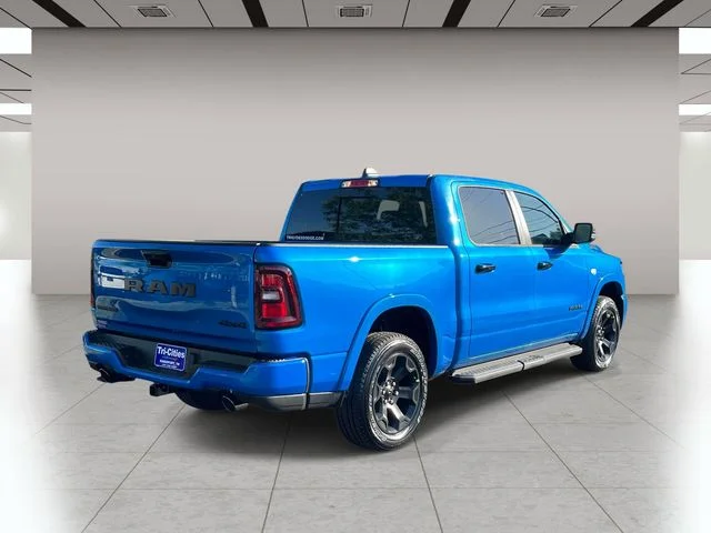 New 2026 Hydro Blue Pearl-Coat Exterior Paint RAM Big Horn/Lone Star image 3
