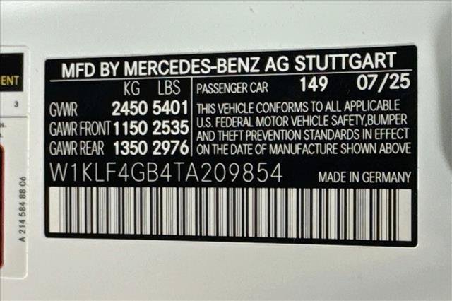 New 2026 Polar White Mercedes-Benz E 350 image 60