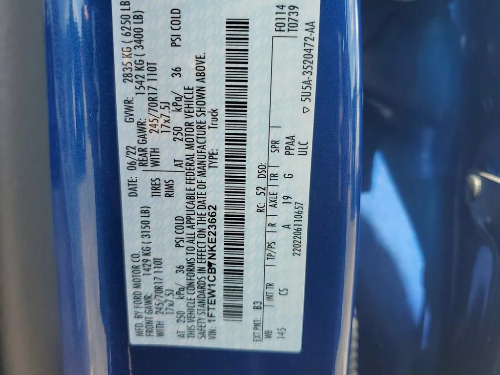 Used 2022 Blue Ford XL image 38
