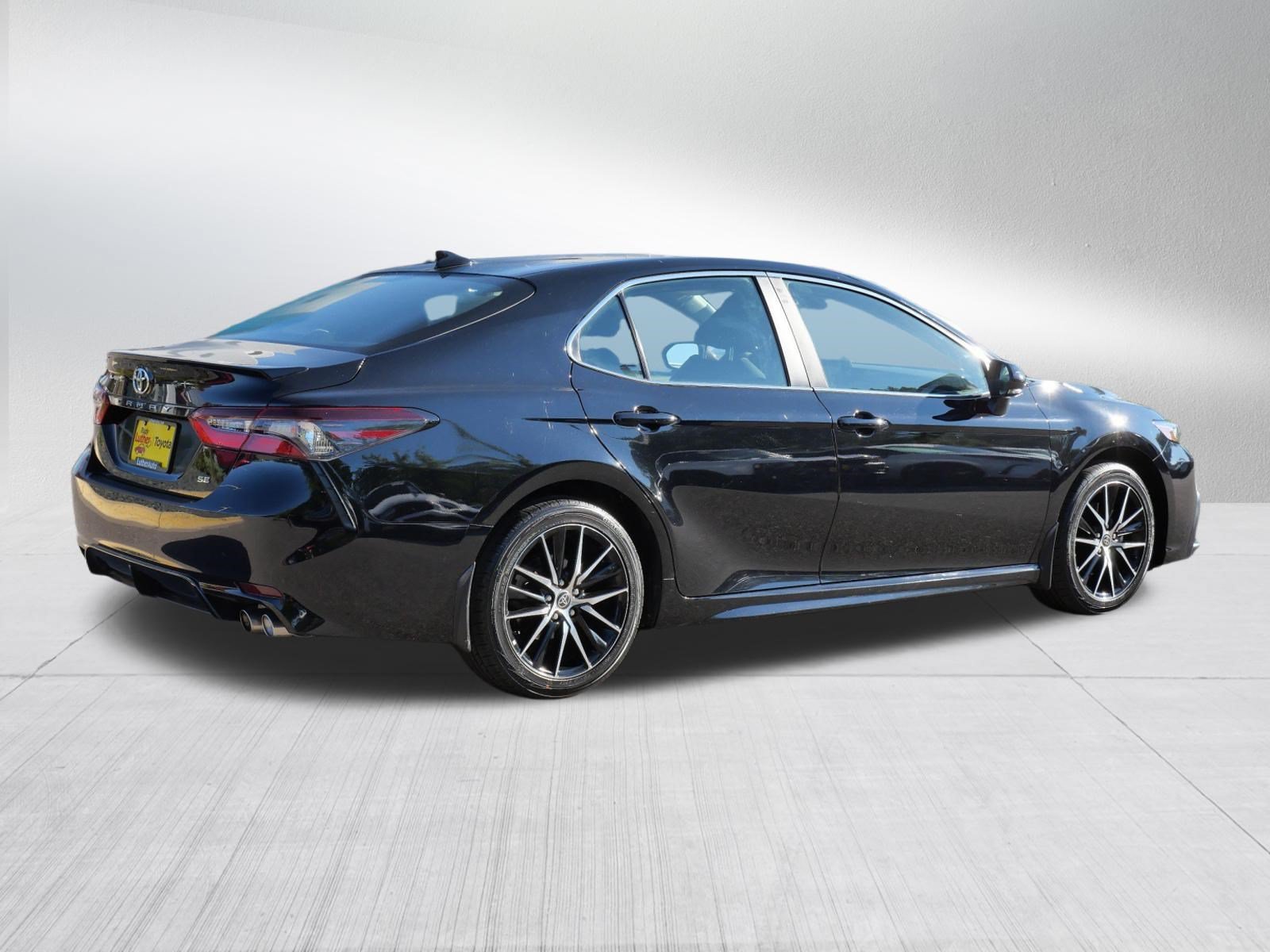 Used 2024 Midnight Black Metallic Toyota SE image 8