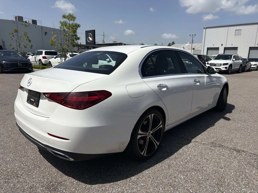 Used 2022 White Mercedes-Benz C 300 image 7
