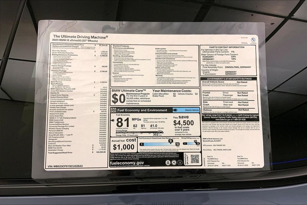 2025 BMW iX 50 - Photo 11