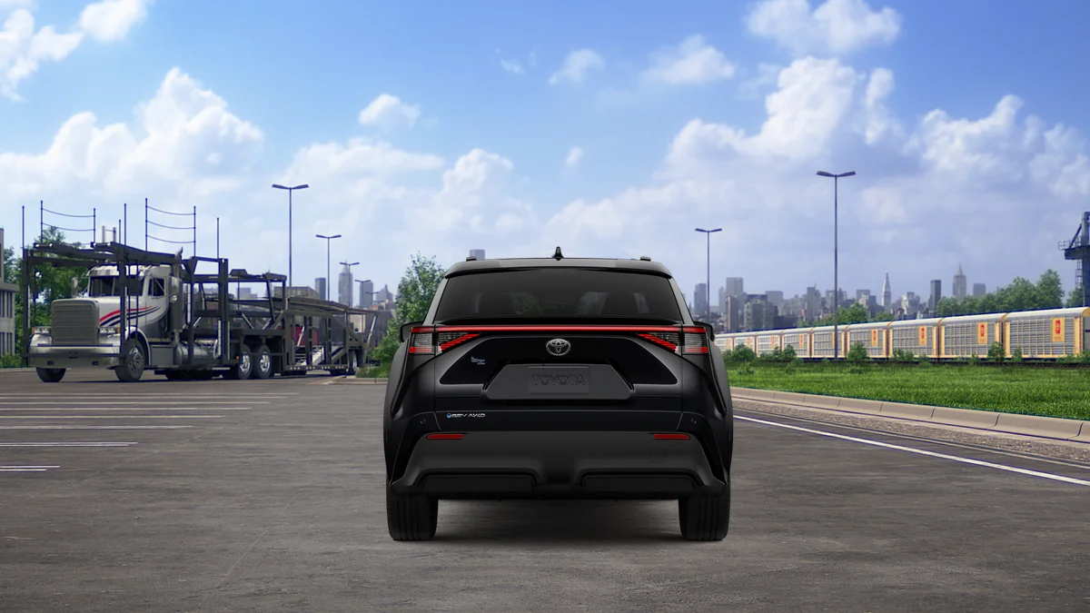 New 2026 Midnight Black Metallic Toyota XLE image 8