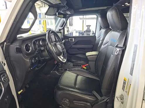 Used 2023 Bright White Clearcoat Jeep Rubicon image 7