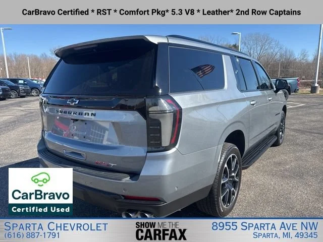 Certified Used 2025 Sterling Gray Metallic Chevrolet RST image 3