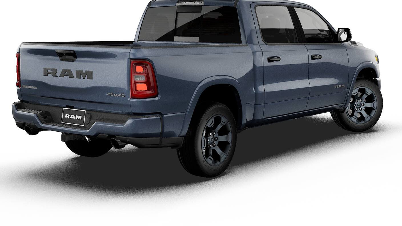 New 2027 Forged Blue Metallic Exterior Paint RAM BIG HORN image 14