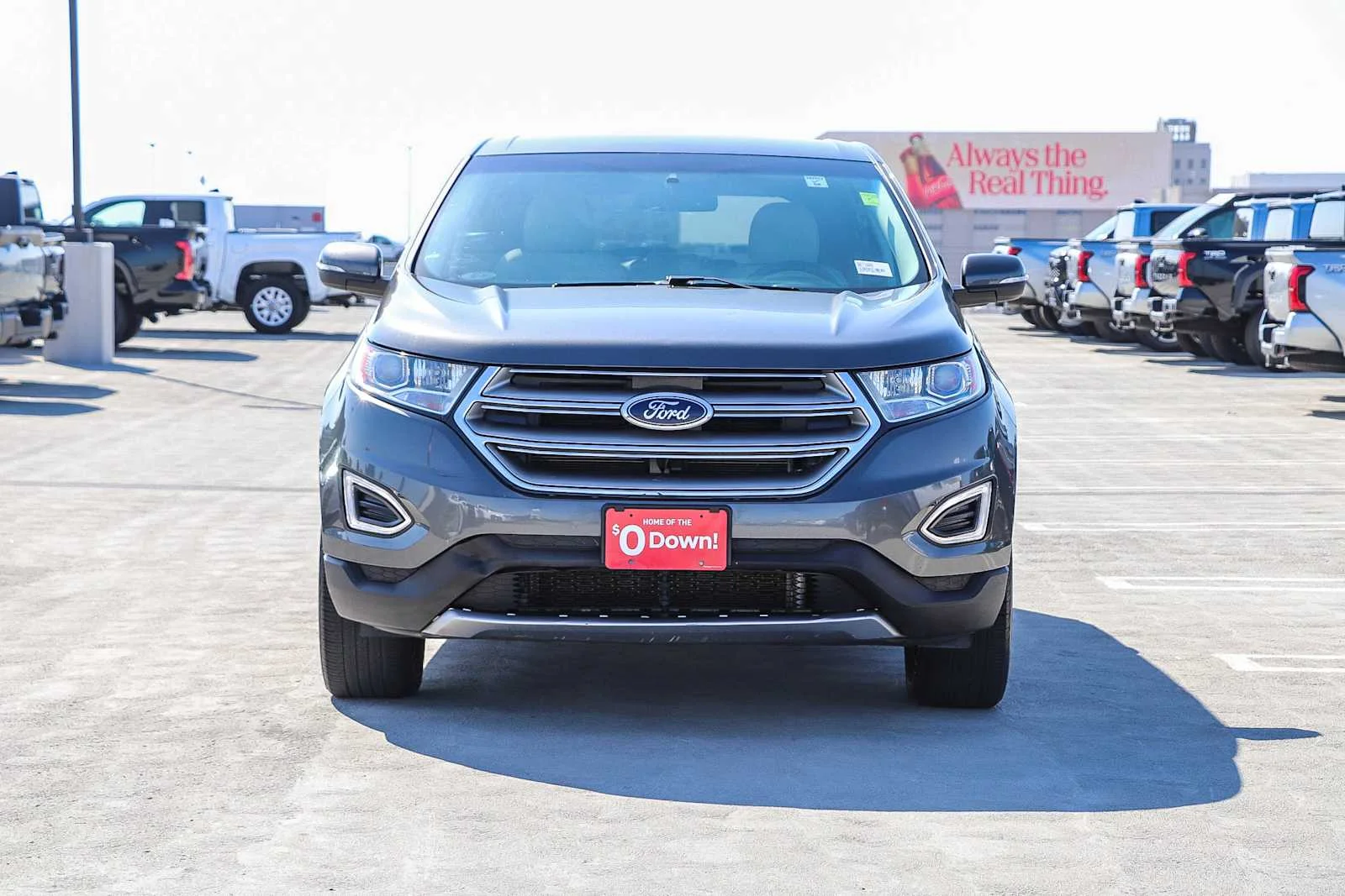 Used 2016 Magnetic Metallic Ford Titanium image 2
