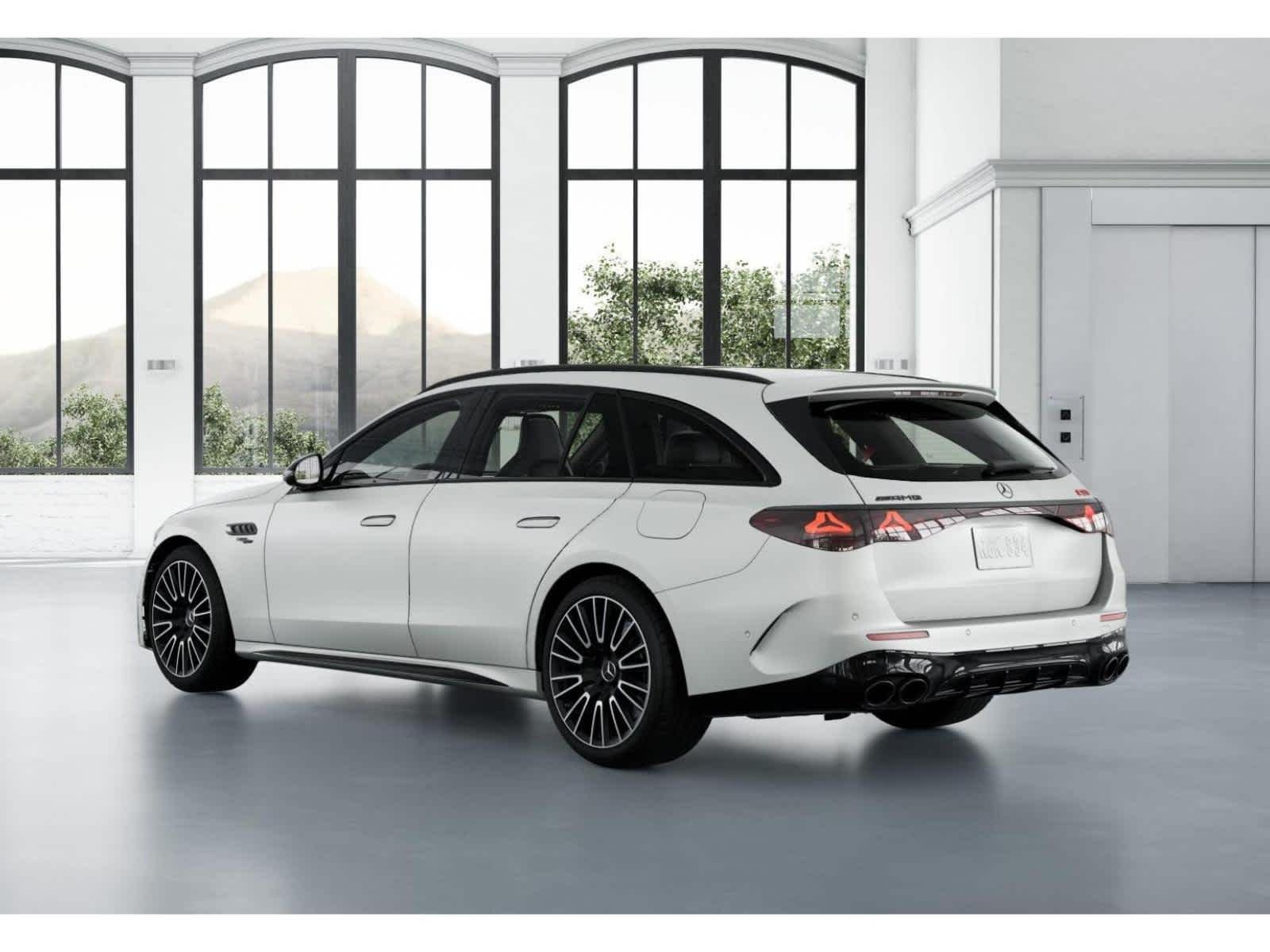 New 2026 MANUFAKTUR Moonlight White Magno Mercedes-Benz AMG® E 53 E 4MATIC+ Wagon image 28
