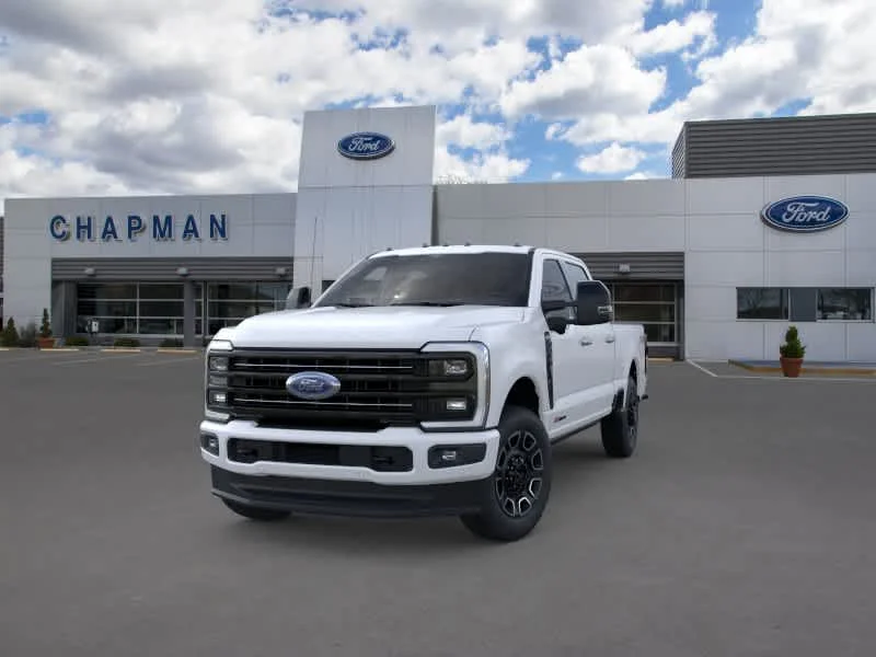 New 2026 Star White Metallic Tri-Coat Ford F-350® Platinum® image 2