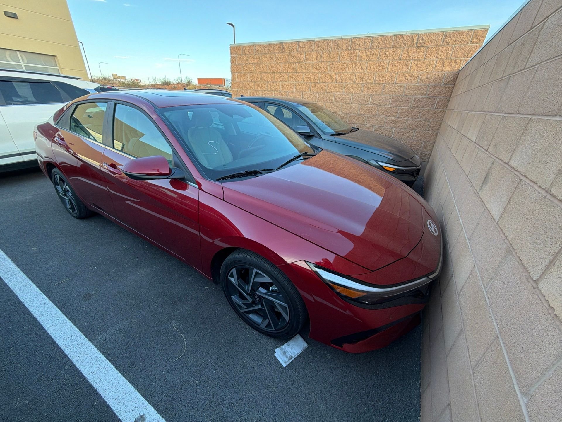 Certified Used 2025 Red Hyundai Limited image 8