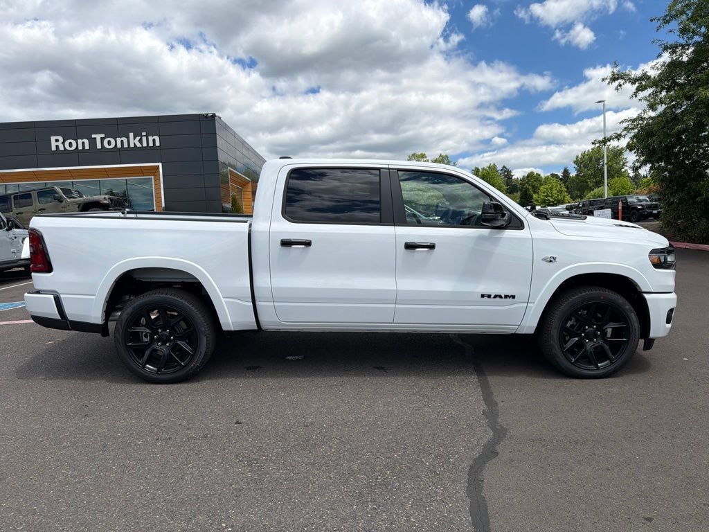 New 2026 Bright White Clear-Coat Exterior Paint RAM Laramie image 8