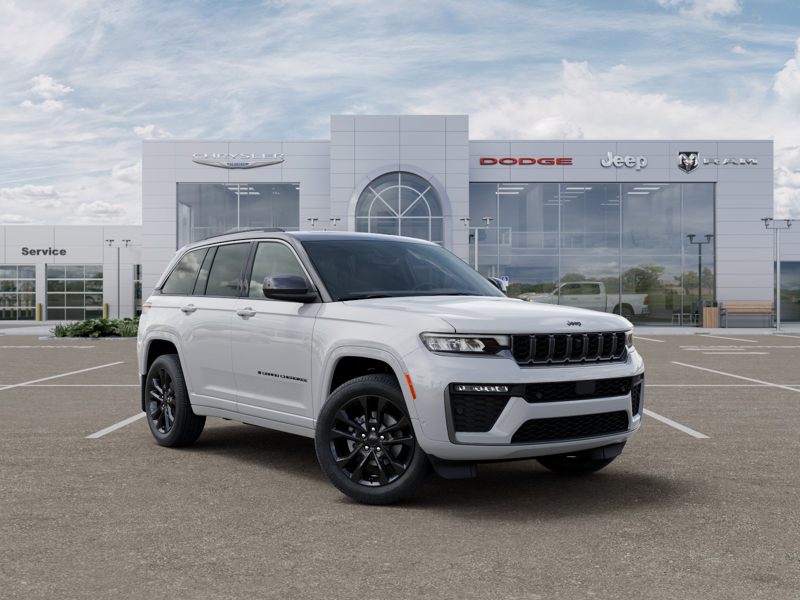 New 2026 Bright White Clear-Coat Exterior Paint Jeep Limited Reserve image 14