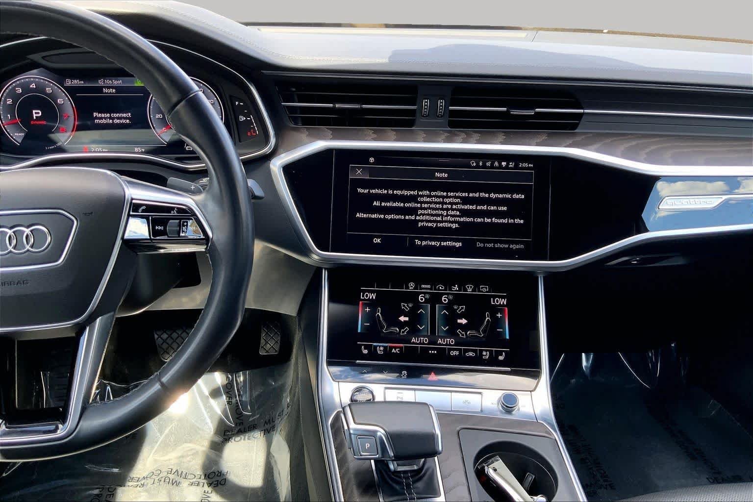 Used 2022 Daytona Gray Pearl Effect Audi Prestige image 13