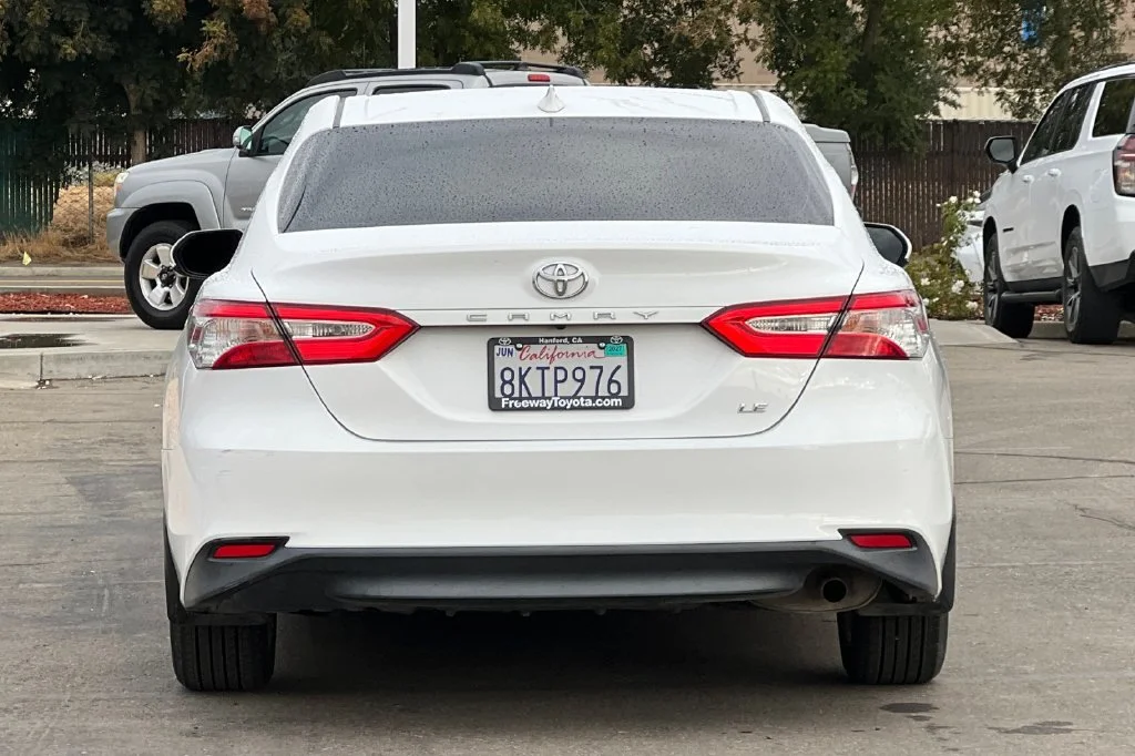 Certified Used 2019 White Toyota LE image 6