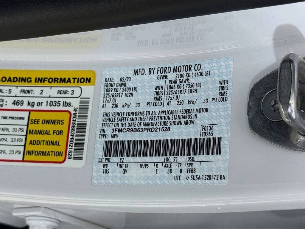 Certified Used 2023 Oxford White Ford Big Bend image 33