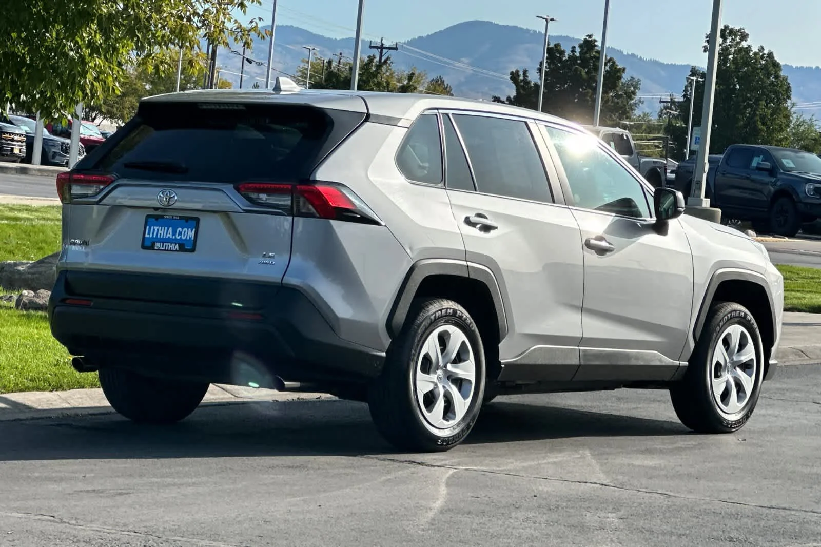 Certified Used 2025 Silver Sky Metallic Toyota LE image 2