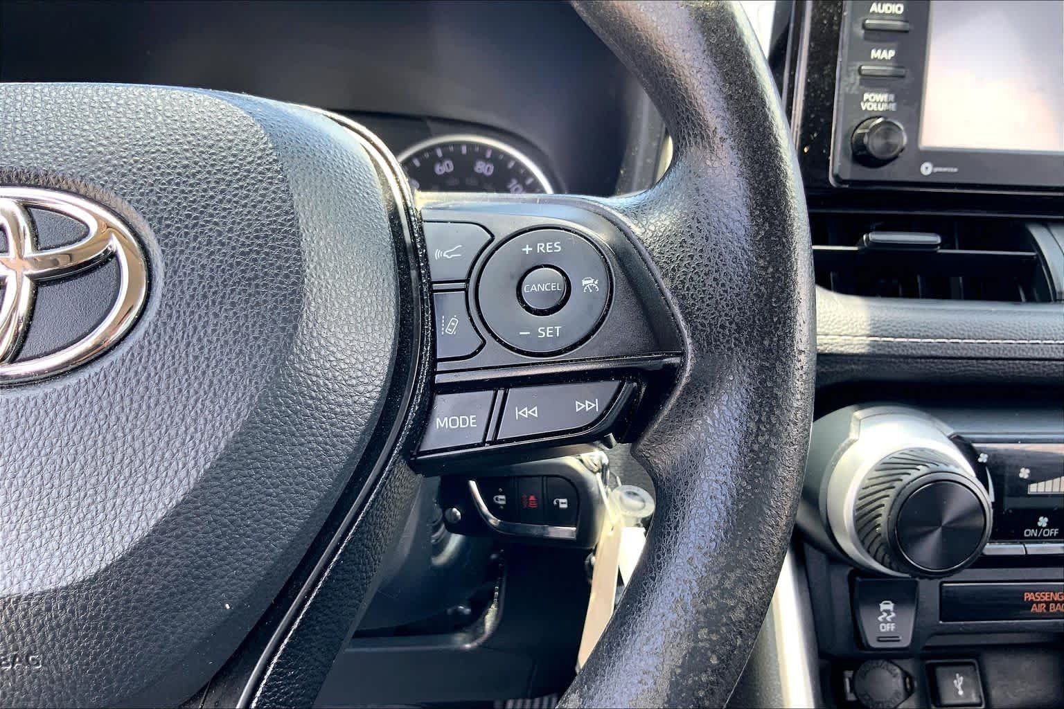 Used 2021 Magnetic Gray Metallic Toyota LE image 24