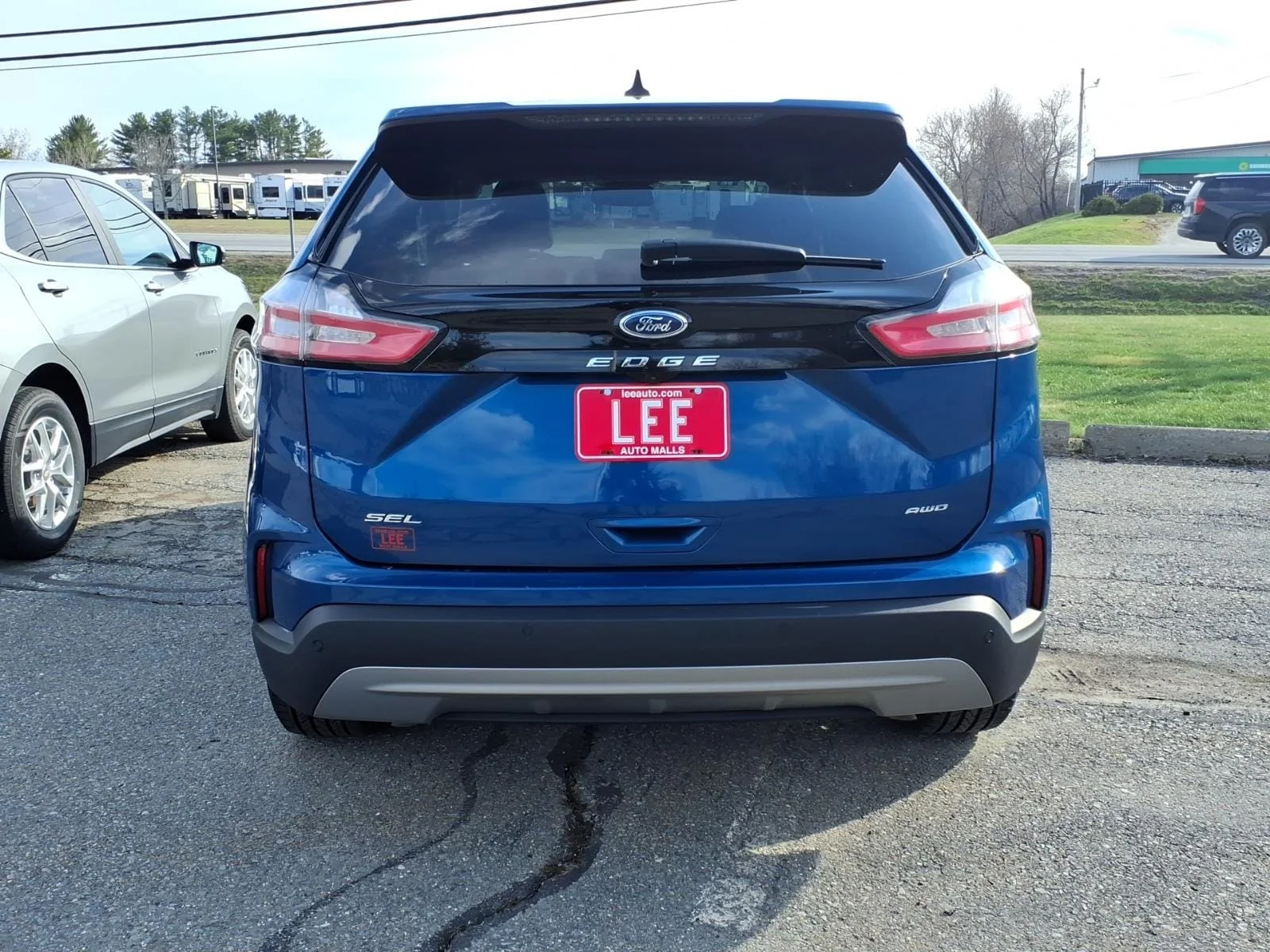 Used 2024 Blue Metallic Ford SEL image 5