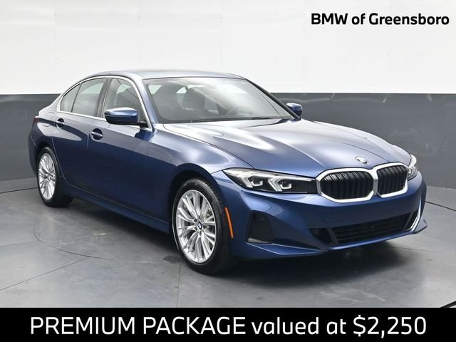 Used 2024 Blue BMW 330i image 1