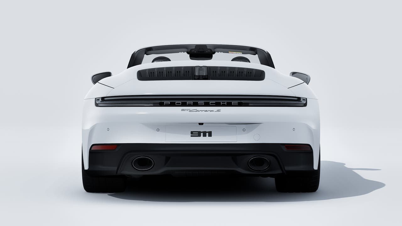 New 2027 White Porsche Carrera S Cabriolet image 7