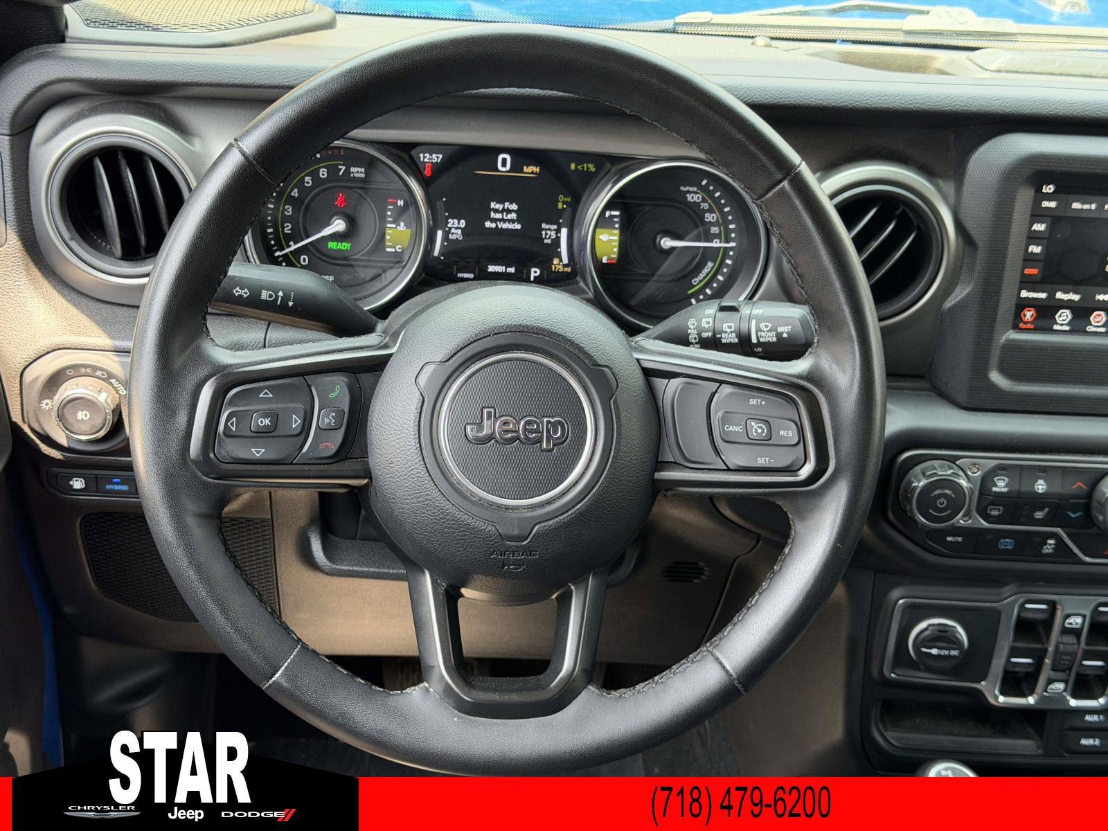 Used 2023 Hydro Blue Pearlcoat Jeep Willys image 14