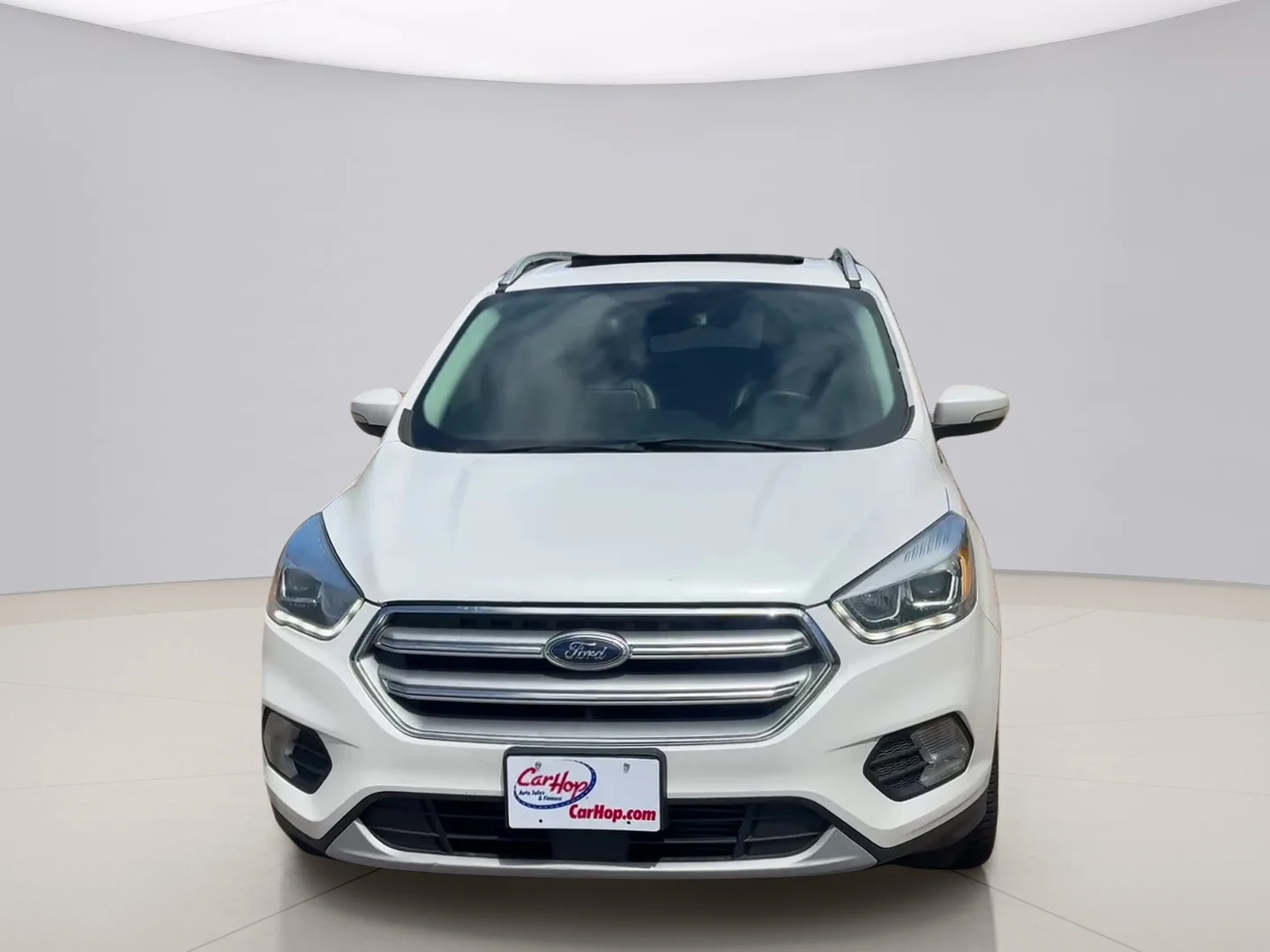 Used 2017 White Ford TITANIUM image 8